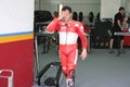 Loris Capirossi in Ducati Box (Valencia, 2007)