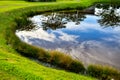 Nature reserve wetland calm water