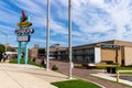 The Lorraine Motel in Memphis, TN where Martin Luther King, Jr was assassinated Royalty Free Stock Photo