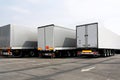 Lorries Royalty Free Stock Photo