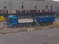 Lorry for carrying gravel in Copenhagen