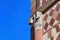 Lorsch, Germany - Detail on column of Carolingian architecture style imperial Abbey of Lorsch