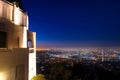 Los Angeles as seen from the Griffith Observatory Royalty Free Stock Photo