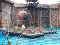 Waterworld action show in the Universal Studios Hollywood Royalty Free Stock Photo