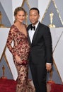 Chrissy Teigen & John Legend Royalty Free Stock Photo