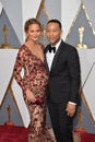 Chrissy Teigen & John Legend Royalty Free Stock Photo