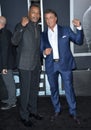 Sylvester Stallone & Carl Weathers Royalty Free Stock Photo