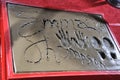 Emma Thompson\'s hand & footprints