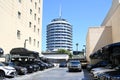 Los Angeles, CA, USA - July 29, 2023: The Capitol Records Building, also known as the Capitol Records Tower in Los Angeles Royalty Free Stock Photo