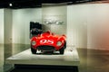 Los Angeles, CA - July 2019 Red 1961 Ferrari 250 GT Spyder SWB displayed at the Petersen Automotive Museum