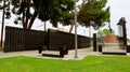 Los Angeles, California: American Merchant Marine Veterans Memorial located in San Pedro, port of Los Angeles Royalty Free Stock Photo