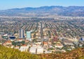 Los Angeles, California - December 20, 2022: Wisdom Tree view of Los Angeles