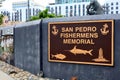 Los Angeles, California: Fishermens Memorial in San Pedro, port of Los Angeles