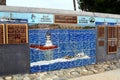 Los Angeles, California: Fishermens Memorial in San Pedro, port of Los Angeles