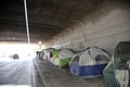 6/20/2019 Los Angeles, California: Homeless Tent Camps and Homeless People in Los Angeles California. Approximately 60,000 persons