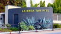 Los Angeles, California Ã¢â¬â LA BREA TAR PITS & Museum, one of the world`s most famous fossil excavation sites