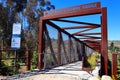 Los Angeles, California: Mark Ridley-Thomas Bridge in Baldwin Hills leading into Kenneth Hahn State Park