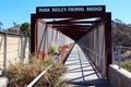 Los Angeles, California: Mark Ridley-Thomas Bridge in Baldwin Hills leading into Kenneth Hahn State Park