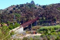 Los Angeles, California: Mark Ridley-Thomas Bridge in Baldwin Hills leading into Kenneth Hahn State Park