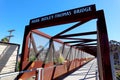 Los Angeles, California: Mark Ridley-Thomas Bridge in Baldwin Hills leading into Kenneth Hahn State Park