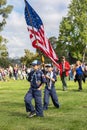 LOS ANGELES, CALIFORNIA - MAY, 26, 2018: Hundreds of scouts of a