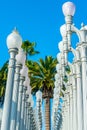 Vintage Street Lamps in Los Angeles, California