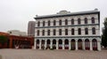 Los Angeles, California: Pico House, the historic buildings at El Pueblo de Los Angeles Royalty Free Stock Photo