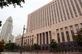 Los Angeles, California: The Spring Street Courthouse, formerly the United States Court House in Downtown Los Angeles Royalty Free Stock Photo