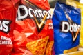 Doritos chips bags at store Royalty Free Stock Photo