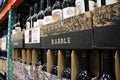 Rabble wine at store Royalty Free Stock Photo