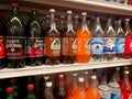 Mexican sodas at store