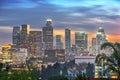 Los Angeles, California, USA Downtown Skyline Royalty Free Stock Photo
