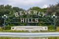 Los Angeles, California, USA - January 5, 2019: Beverly Hills Sign