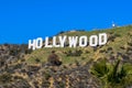 Los Angeles, California, USA - January 4, 2019: The world famous landmark Hollywood Sign