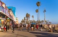 Los Angeles, California / USA - June 12 2017:Fun on the Venice Beach. Tourist district of Los Angeles Royalty Free Stock Photo