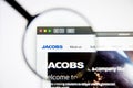 Los Angeles, California, USA - 5 March 2019: Jacobs Engineering website homepage. Jacobs Engineering logo visible on display