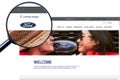 Los Angeles, California, USA - 11 Martha 2023: Ford website homepage. Ford logo visible.