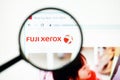 Los Angeles, California, USA - May 31 2020 : Official website of Fuji Xerox.