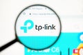 Los Angeles, California, USA - May 31 2020 : Official website of Tp-Link