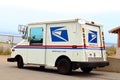 Los Angeles, California: USPS United States Postal Service delivery truck