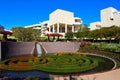 Los Angeles, California: view of Robert Irwin\'s Central Garden at The Getty Center Museum