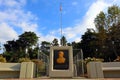 Los Angeles, California: William Mulholland Memorial located at Riverside Dr and Los Feliz Blvd, Los Angeles