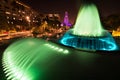 Los Angeles City Hall as seen from the Grand Park Royalty Free Stock Photo