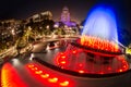 Los Angeles City Hall as seen from the Grand Park Royalty Free Stock Photo