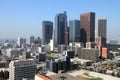 Los Angeles cityscape Royalty Free Stock Photo