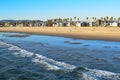 Los Angeles Coast viewed from Venice Beach Fishing Pier