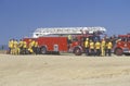 Los Angeles County Rescue crew