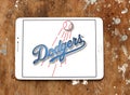 Los Angeles Dodgers baseball team logo Royalty Free Stock Photo