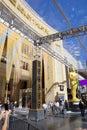 Los Angeles, Dolby theater. Preparing for the ceremony of awarding the Oscars 2016. Royalty Free Stock Photo