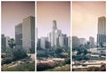 Los Angeles Down Town City Royalty Free Stock Photo